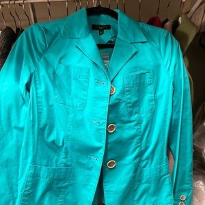 Talbots 4petite trench/utility jacket